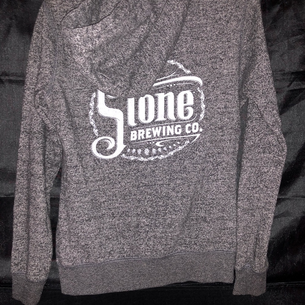 Stone brewery zip up